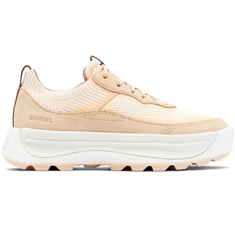 Sorel Out 'N About 503 Knit Low Sneaker White Peach/Nova Sand